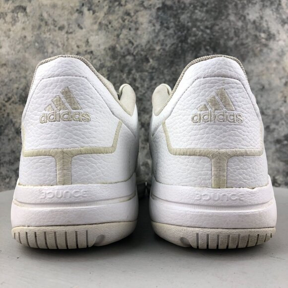 Adidas  Men's Size 9 Pro Model 2G Low Triple White Lace-Up Low Top Sneakers - Picture 8 of 15